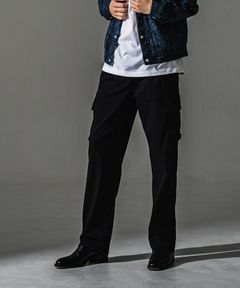 HEAD cargo / ワンタック カーゴパンツ (ブラック) (8月中旬入荷予定) ※オーダー締切:5月23日(土)17時
