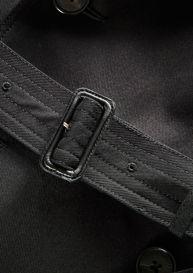 【BLACK MILITARY Vol.17】 FIRST TRENCH COAT BLACK (11月下旬入荷予定) ※オーダー締切 9/7(水)11:59迄
