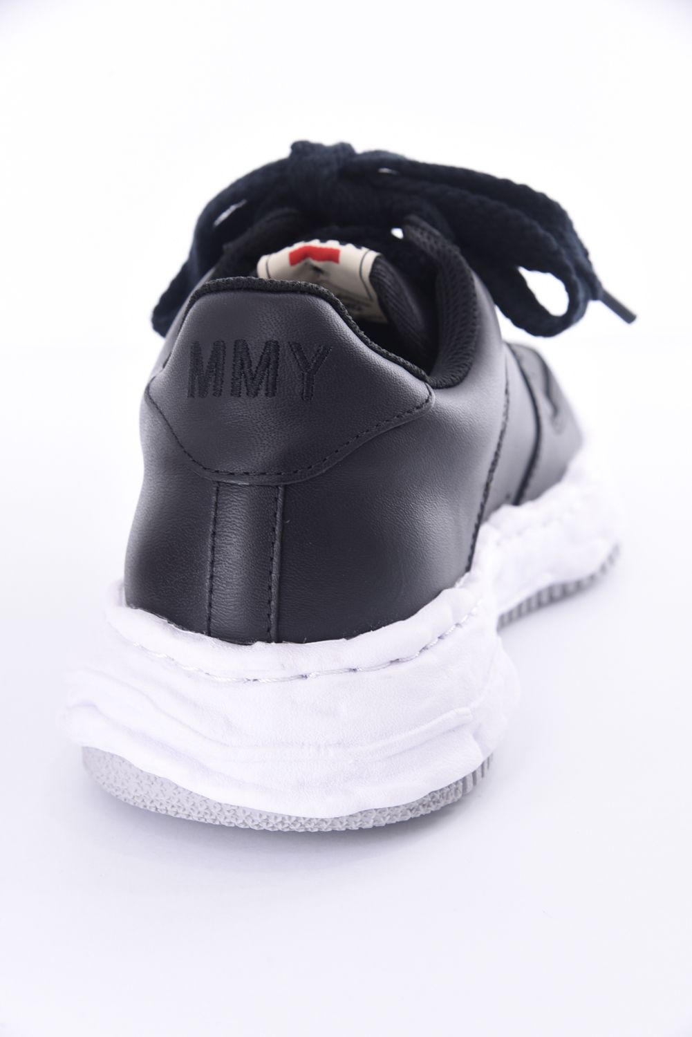 "WAYNE LOW" OG sole leather Low-Top sneaker / オリジナルソール レザー ローカットスニーカー ブラック