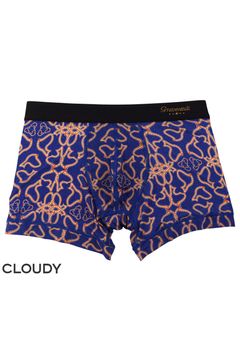 【gravevault x CLOUDY】 ASOMDWE Short Boxer - ブルー
