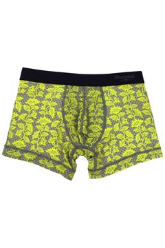 Barbed Flower Short Boxer - モードイエロー