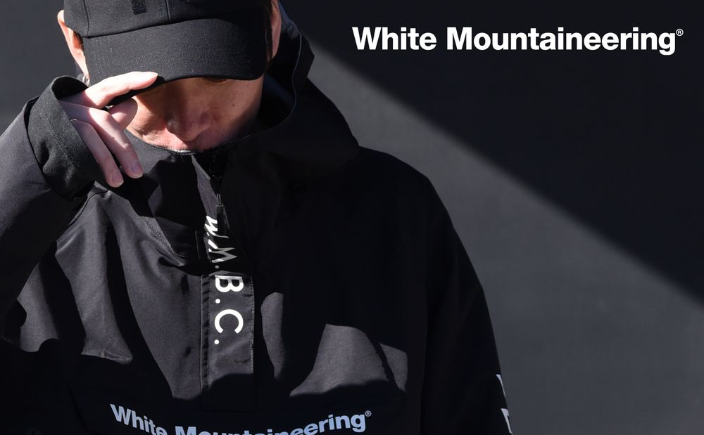 【White Mountaineering】 ANORAK RAIN JACKET