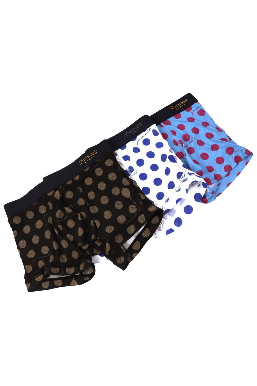【待望のサイズ.XL入荷】 Bubble gum Short Boxer - ホワイト/ブルー