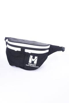 WM / MILLET WAIST BAG KIRIBATI / ホワイトマウンテニアリング / ミレーコラボ ウエスト バック ブラック『SENSE6月号P31掲載商品』