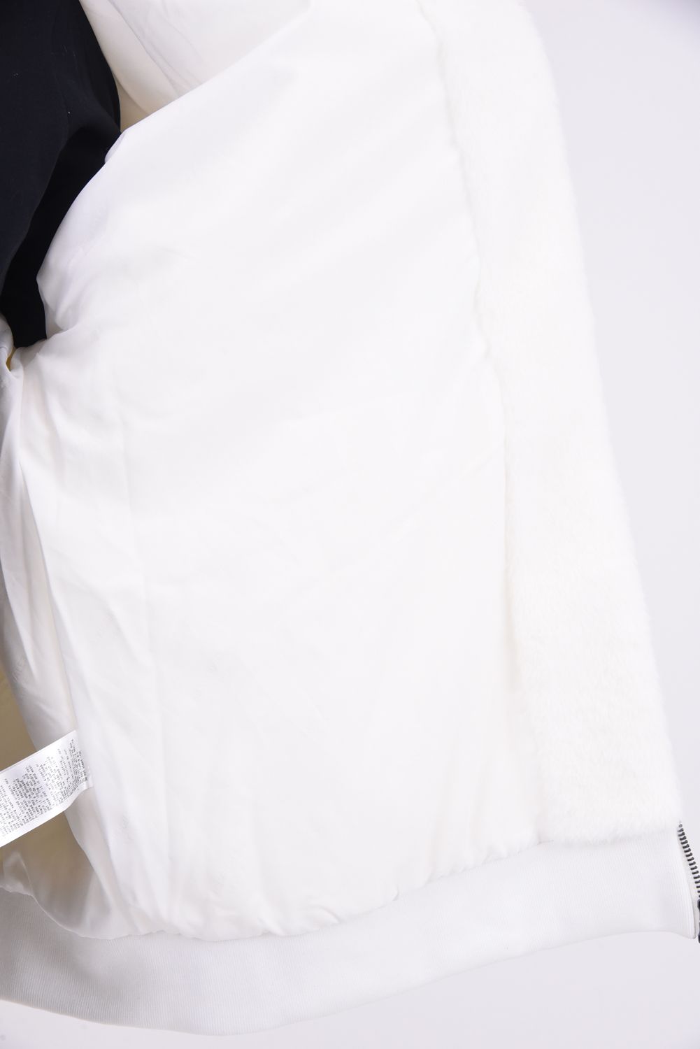 1PIU BOA HOODIE / スピンドル ロゴファーブルゾン ホワイト