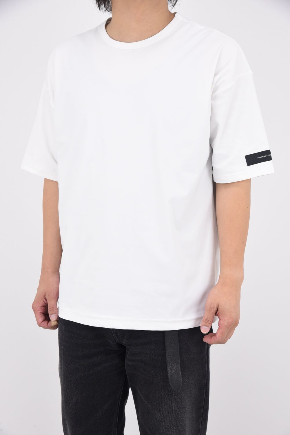 NYLON OVER  TEE / ナイロン オーバーTシャツ ホワイト