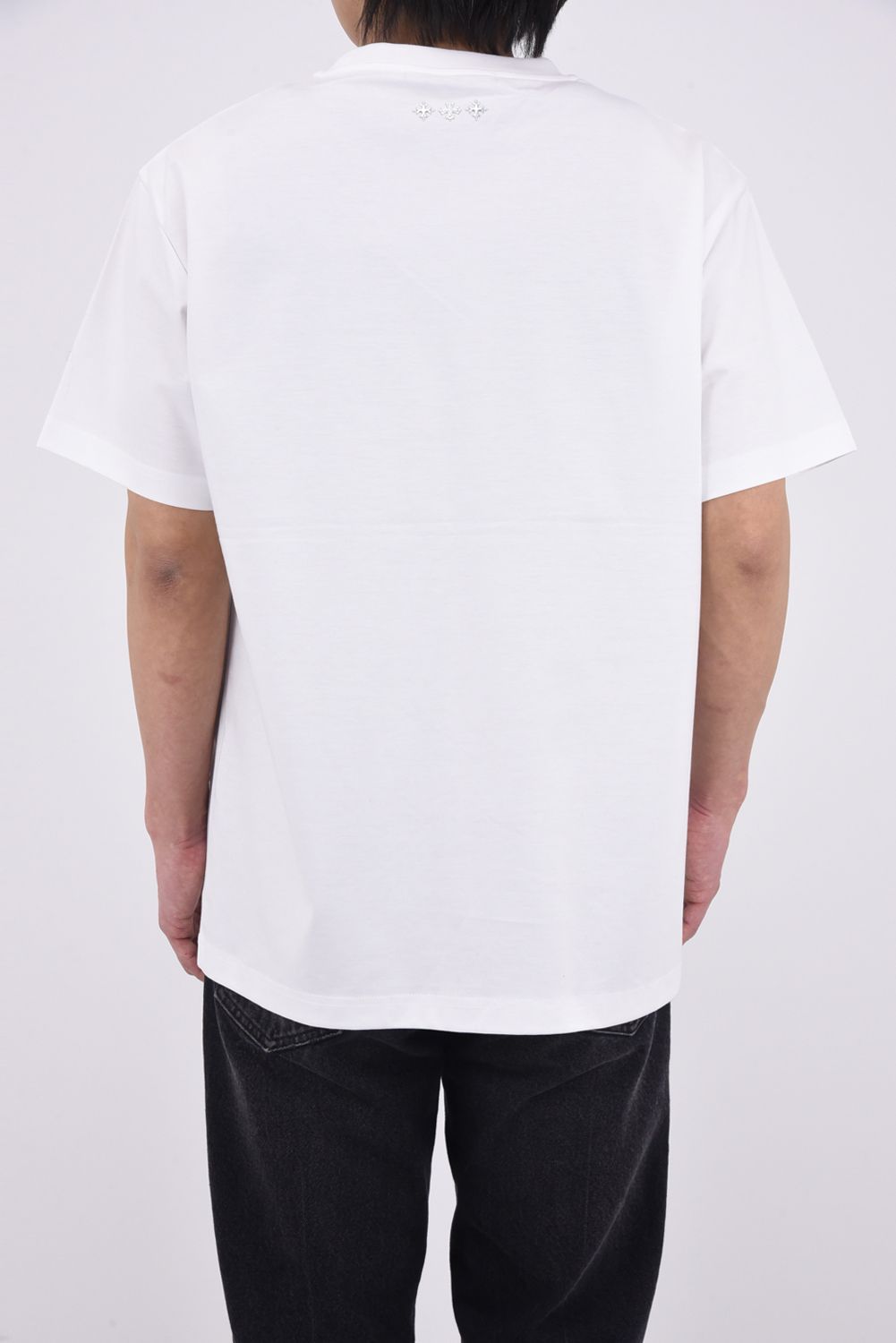 SELO (セロ) / ブランドロゴ クルーネック 半袖 Tシャツ ホワイト