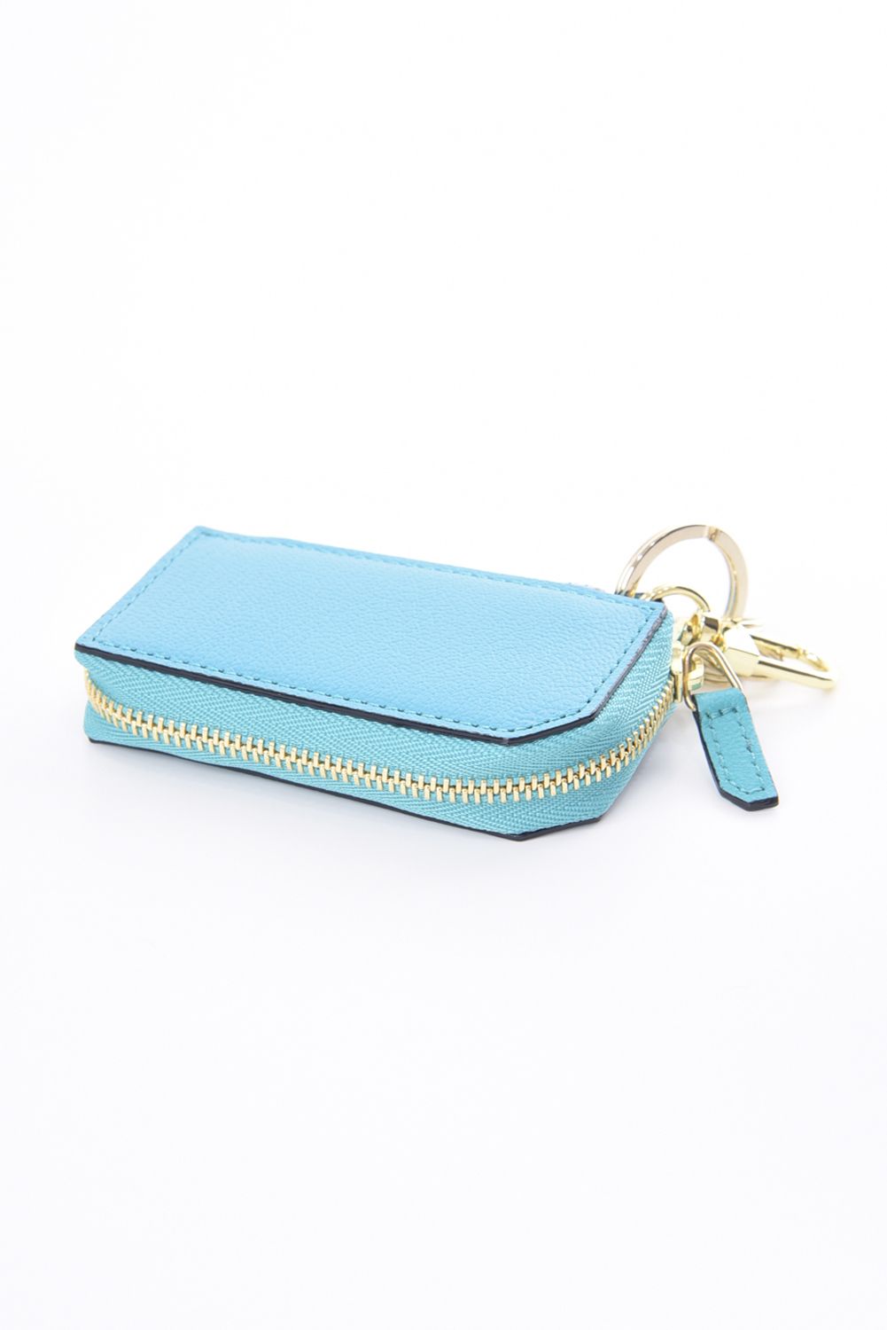 【残り1点】 SMART KEY CASE / LA111GT ゴートレザー スマートキーケース アクアティック / ベージュ