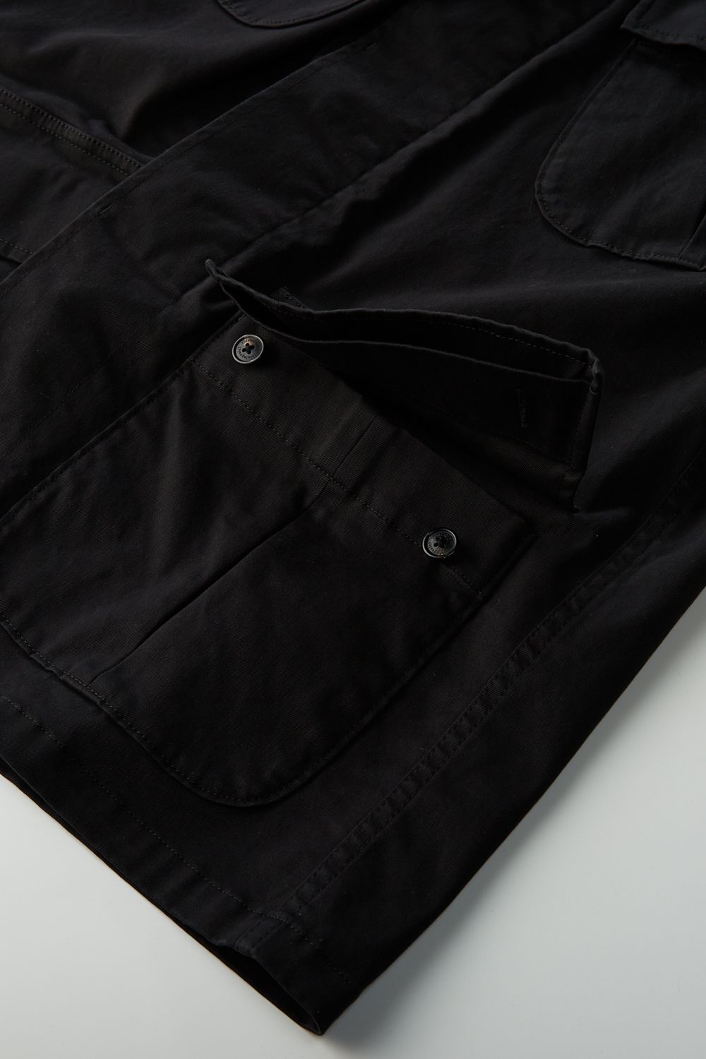 【BLACK MILITARY Vol.7】 JUNGLE FATIGUE S/S SHIRT -BLACK- (9月頃入荷予定 )※オーダー締切8/6(金)11:59迄