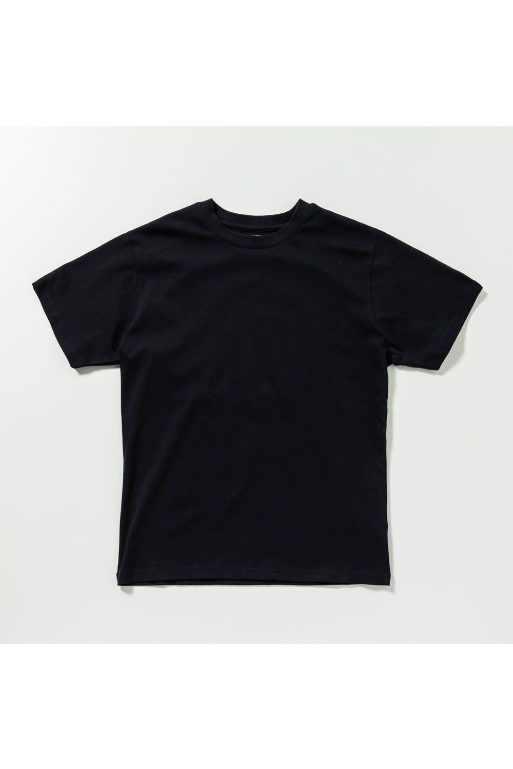 2-TIER LOGO T-SHIRT / 2ティア クルーネック Tシャツ (ブラック)