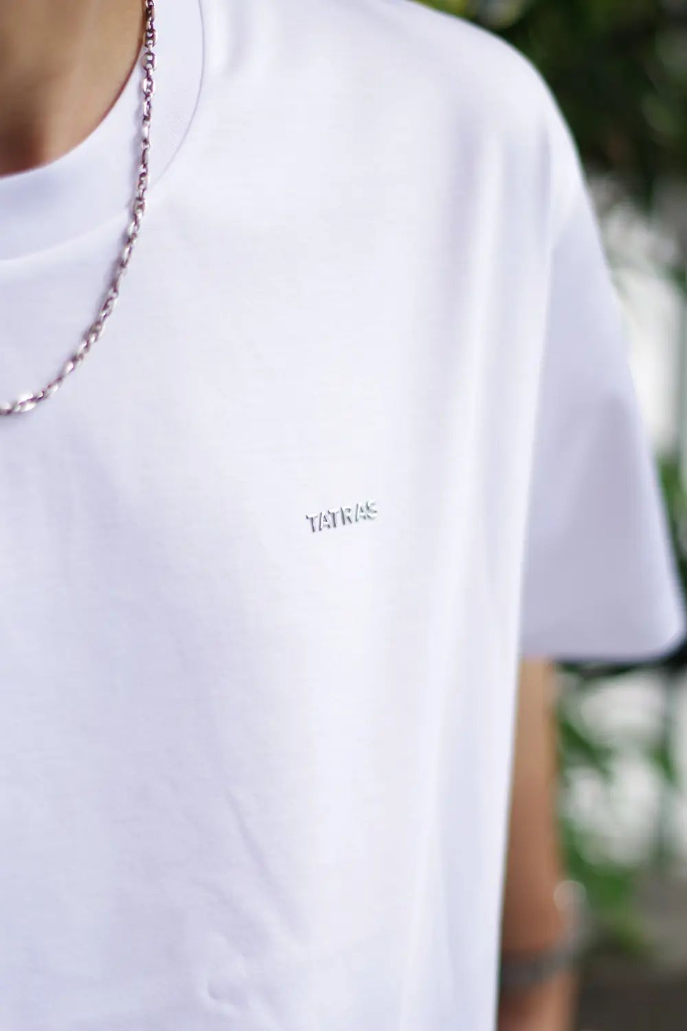 SELO (セロ) / ブランドロゴ クルーネック 半袖 Tシャツ ホワイト