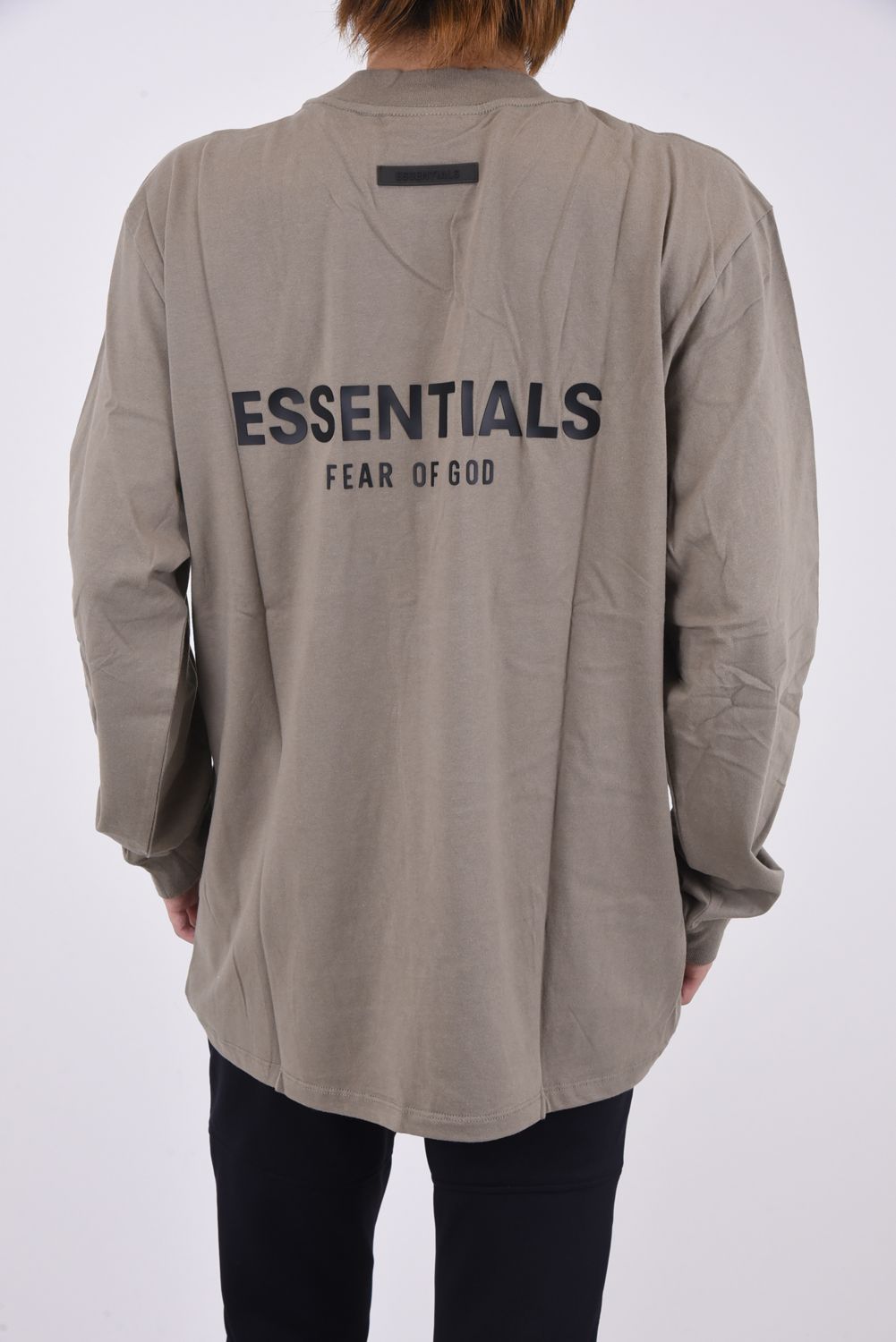 FOG ESSENTIALS - ESSENTIALS BACK LOGO L/S / バック ラバーロゴ ...