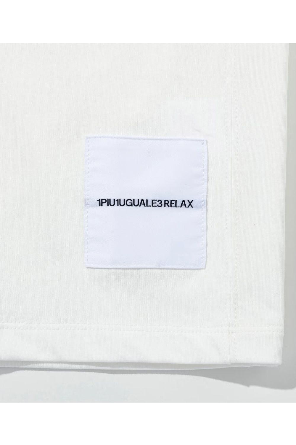 【26SS】 NAME PATCH T-SHIRT / ブランドロゴネームパッチ Tシャツ (ホワイト)