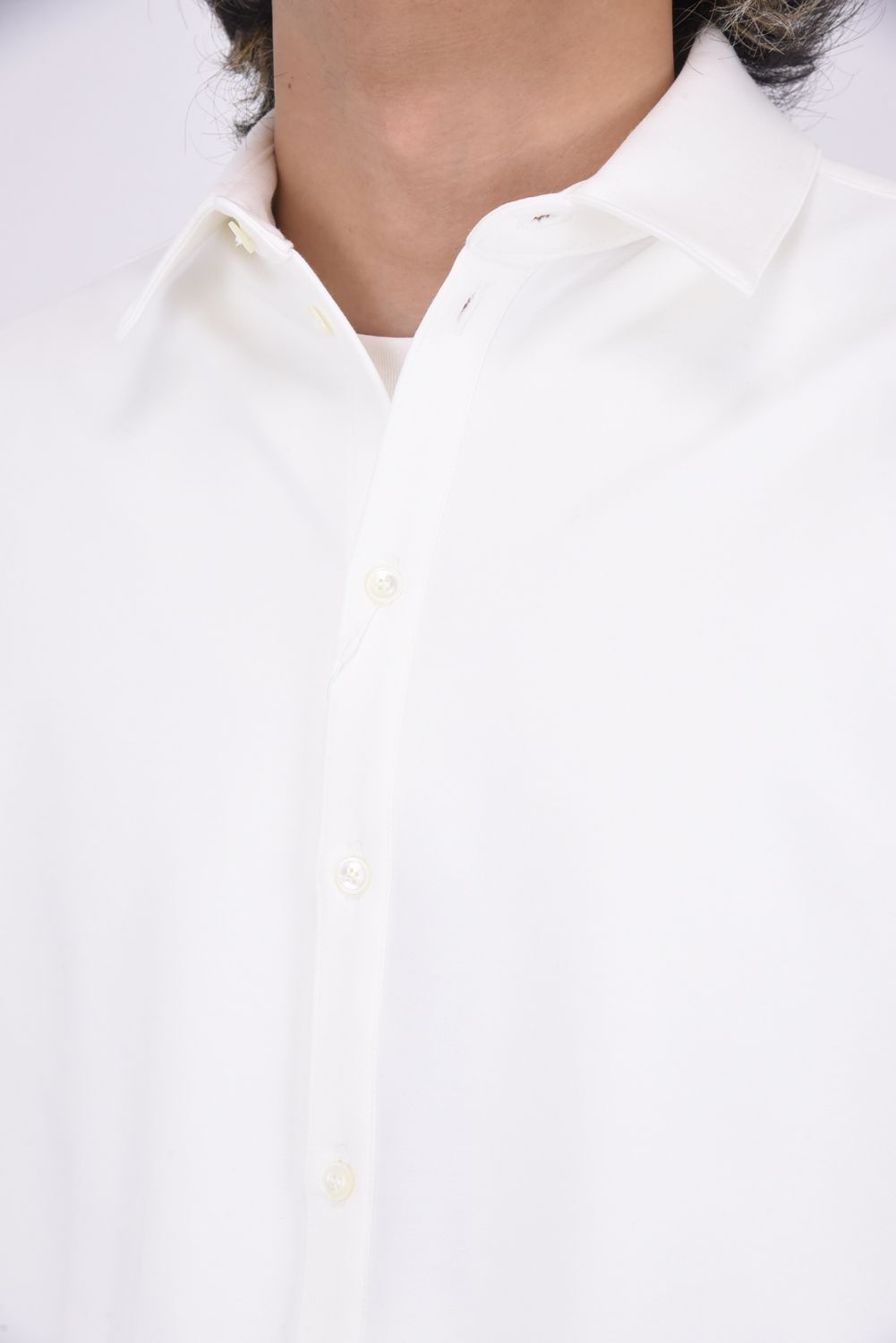 JERSEY JACK SHIRTS / 裏起毛 ジャックシャツ ホワイト