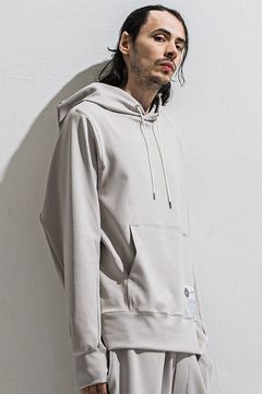 WILL PULLOVER HOODIE / メッセージプリント プルオーバーパーカー (グレージュ) (2月上旬入荷予定) ※オーダー締切12/13(土)17:00