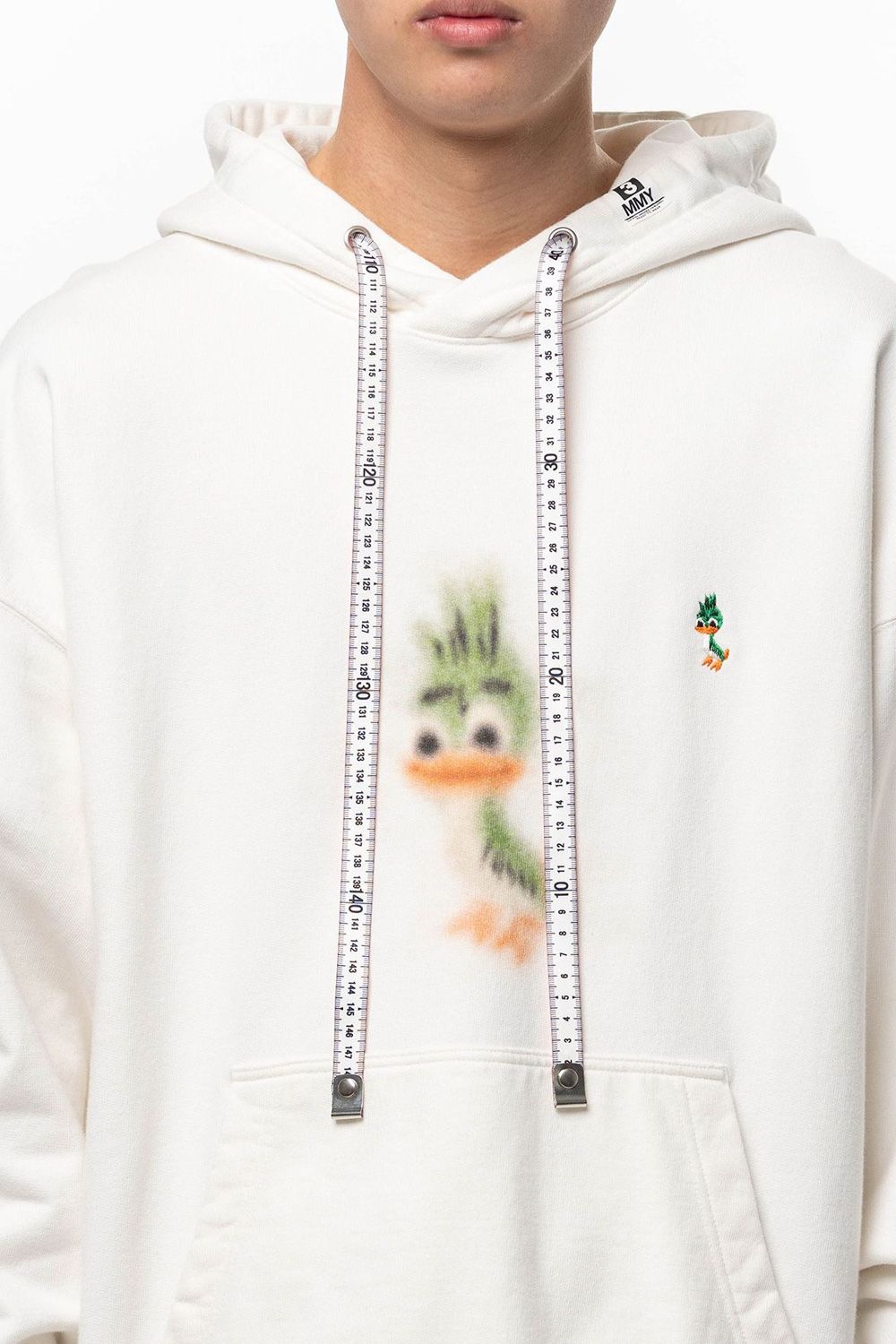 LEON PRINTED SWEAT HOODIE / キャラクタープリント パーカー (ホワイト)