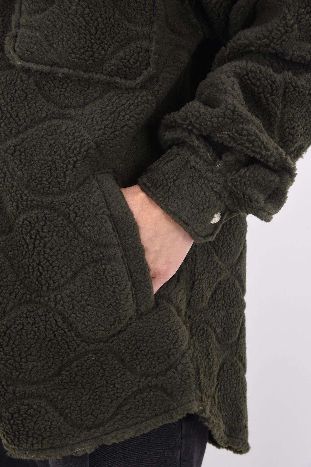 CPO  BOA SHIRTS JK  / ボア シャツ ジャケット (カーキ)