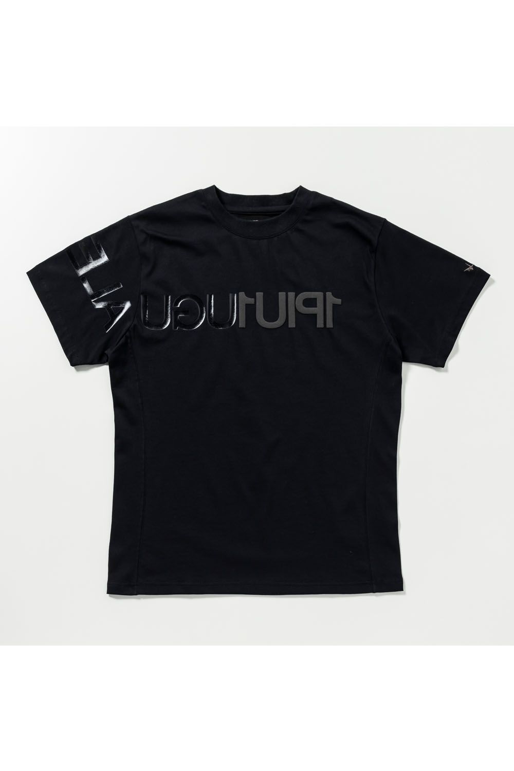 BIG LOGO INVERTED T-SHIRT / ビッグロゴ インバート Tシャツ (ブラック)