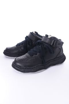 "WAYNE" OG Sole Leather Hi-top Sneaker / オリジナルソール レザー ハイカットスニーカー ブラック