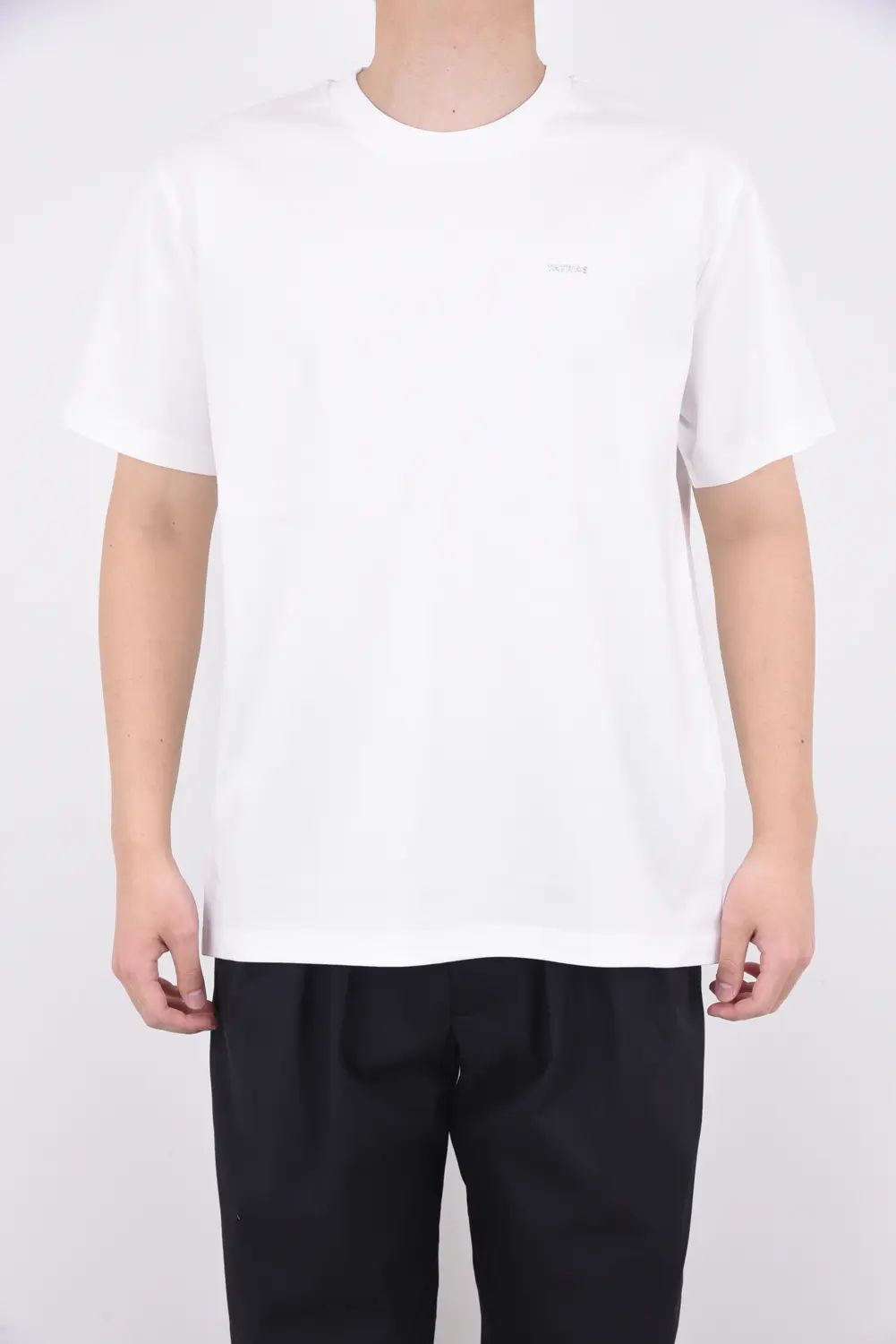 SELO (セロ) / ブランドロゴ クルーネック 半袖 Tシャツ ホワイト