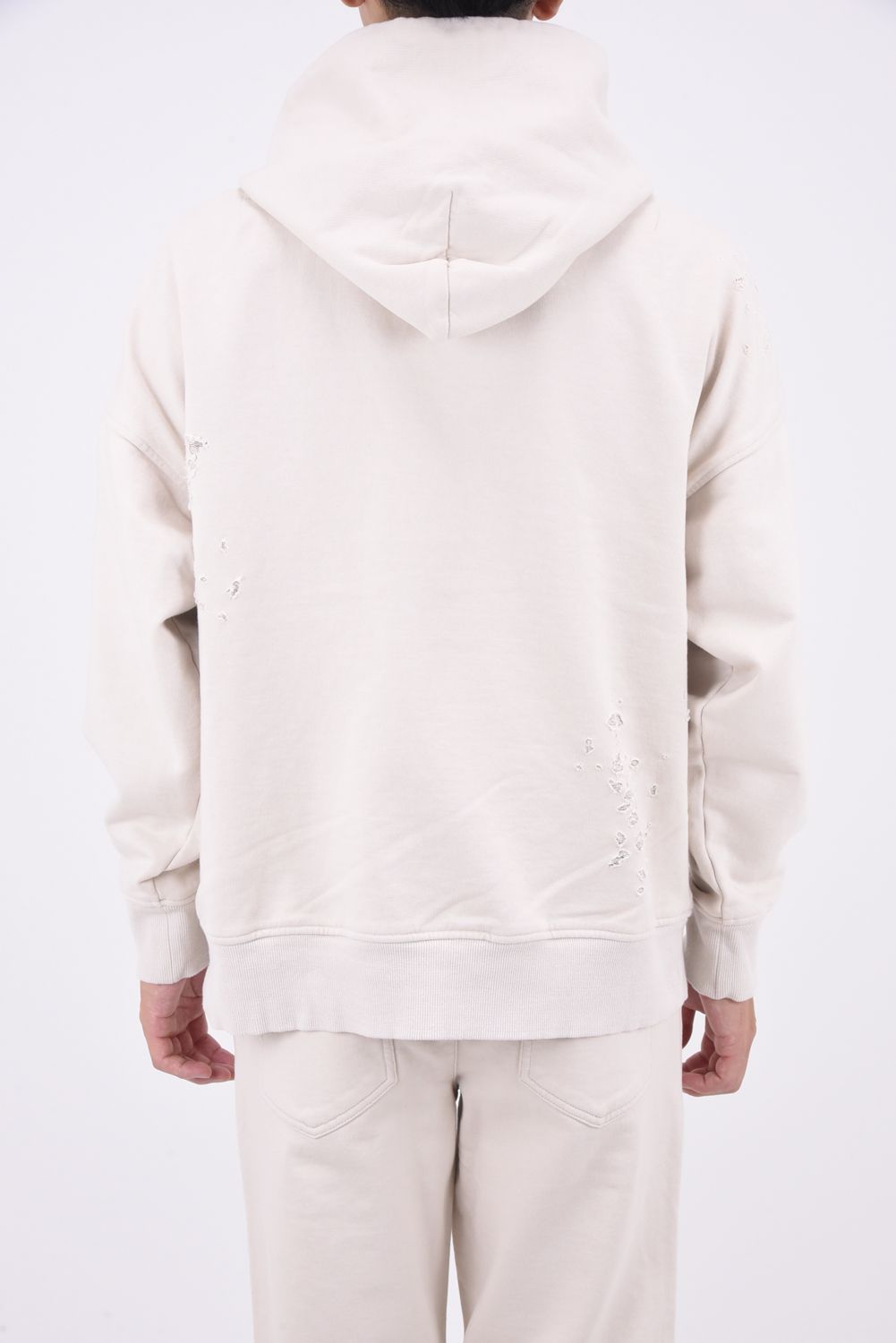 VINTEAGE LOOSE HOODIE / ルーズフィット パーカー クラッシュグレージュ