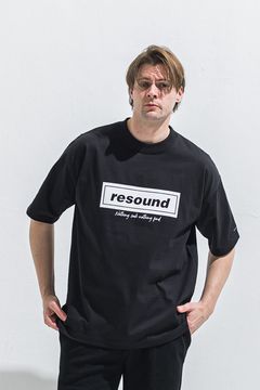 BOX OVER TEE / ボックスロゴ オーバーサイズ Tシャツ （ブラック） (5月中旬入荷予定) ※オーダー締切:2月15日(日)18時