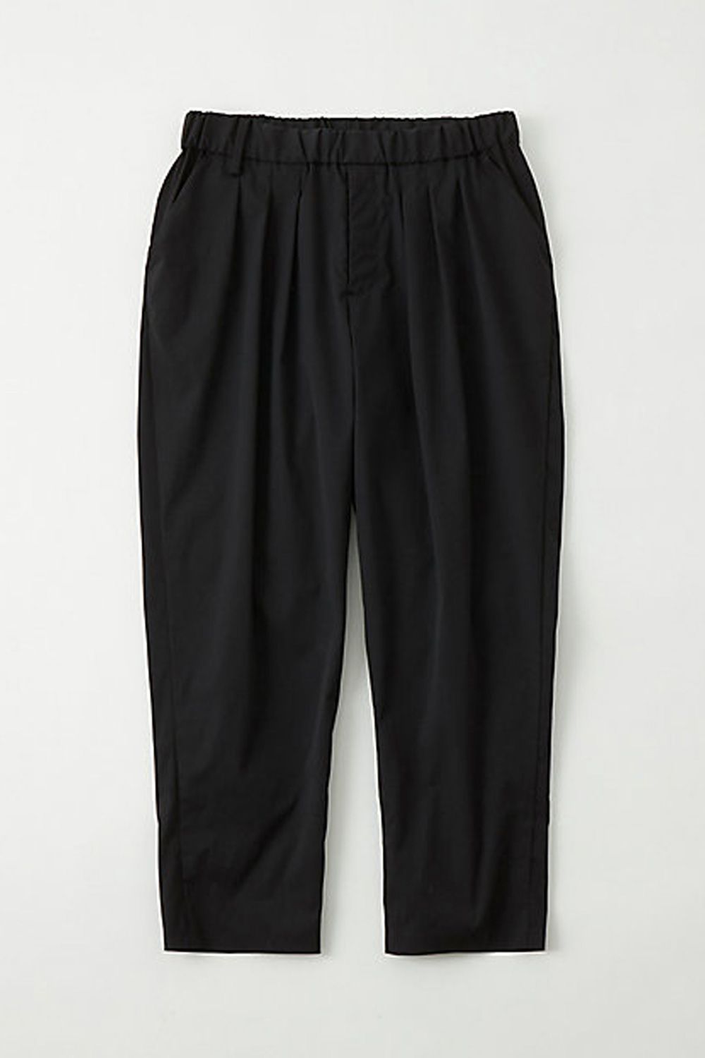 White Mountaineering - 【BLK】 SOLOTEX 3 TUCKED EASY TAPERED PANTS