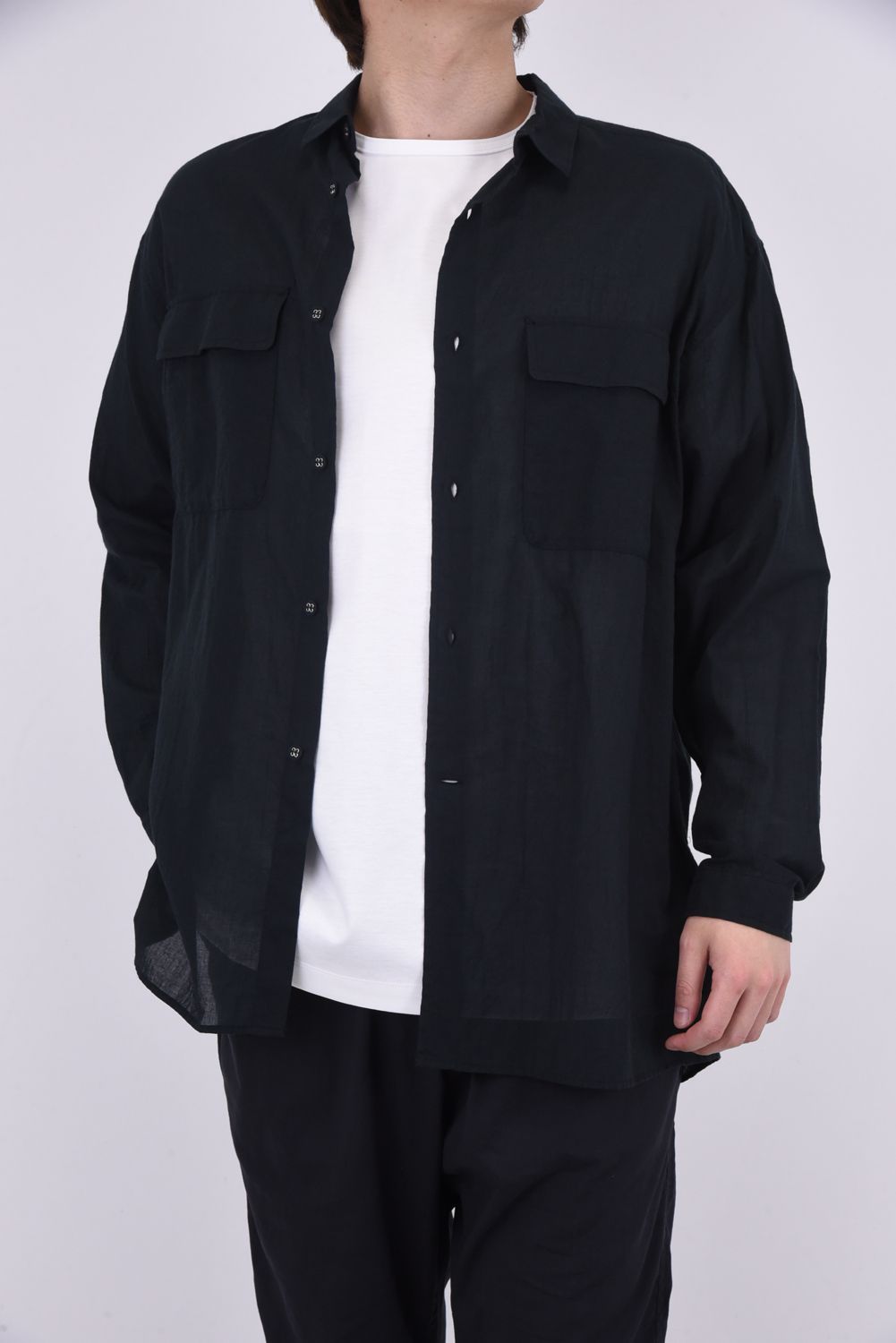 White Mountaineering - LONG SLEEVES SHIRT / コットン ロング