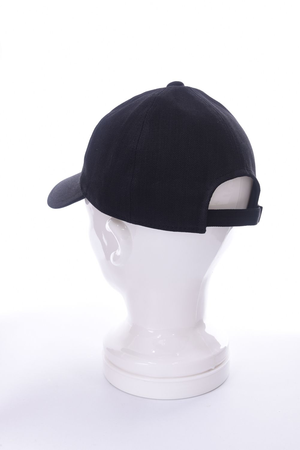 113 POLO CAP / 113ロゴ 刺繍 6パネル ポロキャップ ブラックリジッド