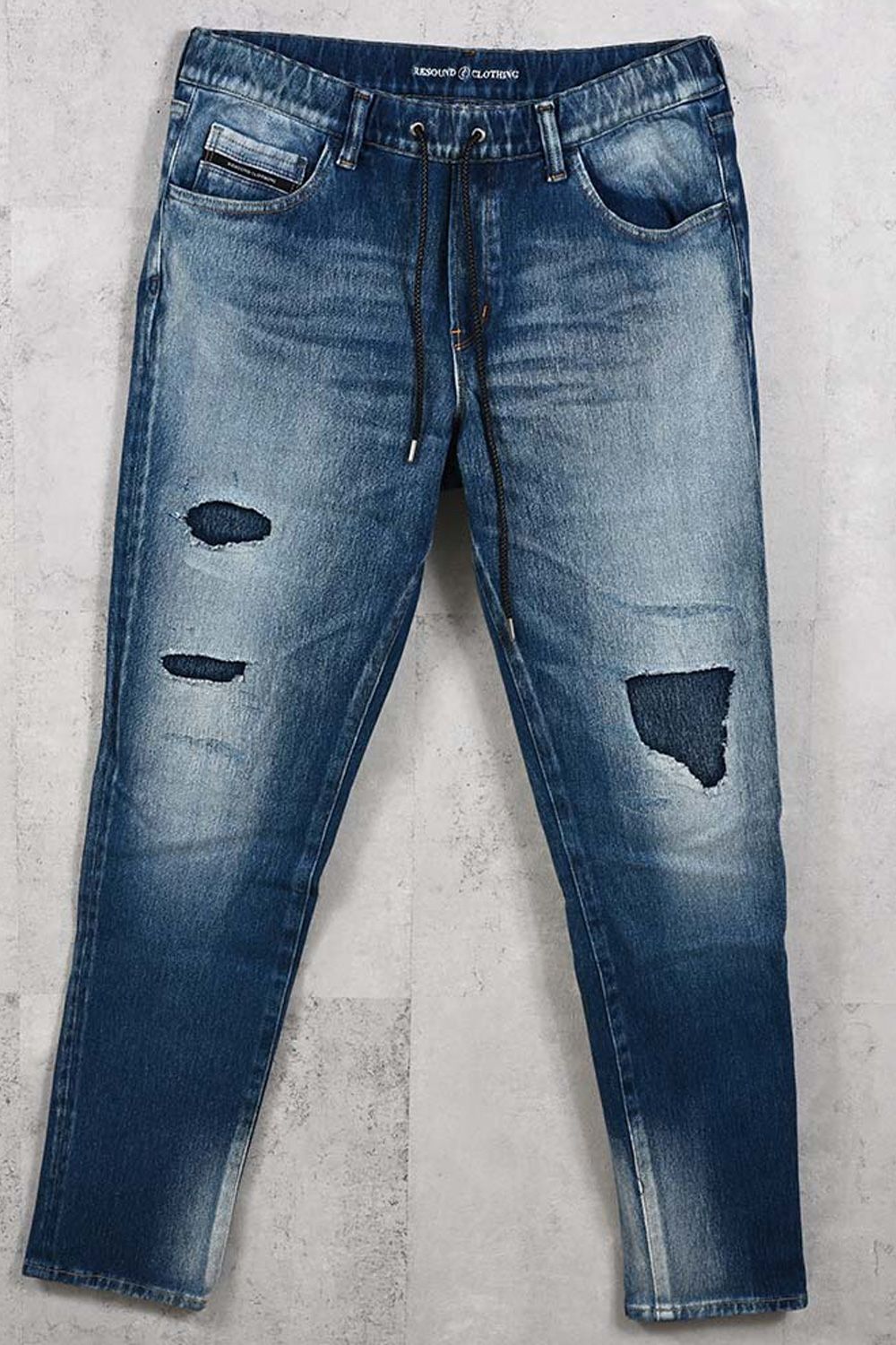 MICK DENIM JERSEY / デニム ジャージーンズ  (インディゴクラッシュ) (12月上旬入荷予定) ※オーダー締切：9月1日(月)18:00