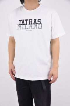 INIGO (イニゴ) / フロントロゴ クルーネック Tシャツ ホワイト