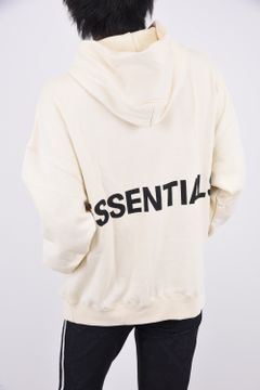 FOG ESSENTIALS - BOXY PULLOVER HOODIE / バックロゴ プリント 裏起毛  