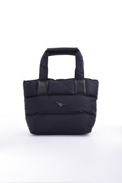 【26AW】 PUFFY NYLON MINI TOTE BAG / ナイロン 中綿ミニトートバッグ (ブラック)