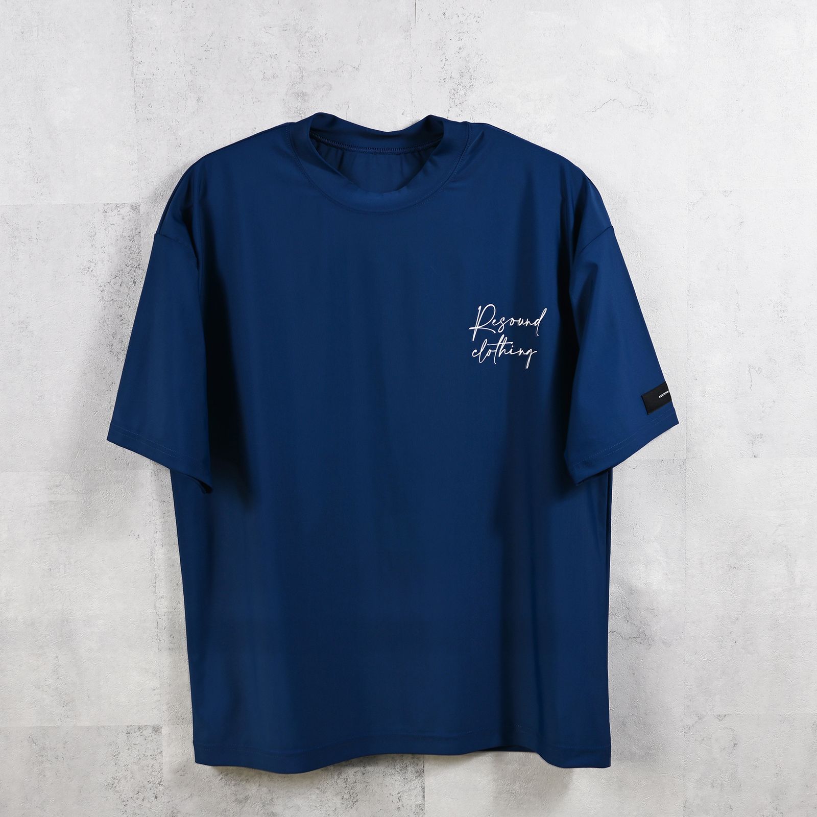 ID RUSH OVER TSHIRT / バックロゴ ラッシュガード 半袖Tシャツ ネイビー