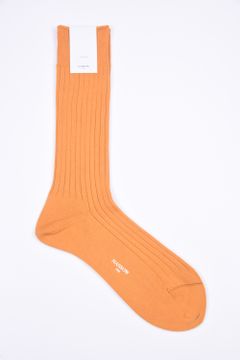 MAT RIB / 日本製 マット リブソックス オレンジ