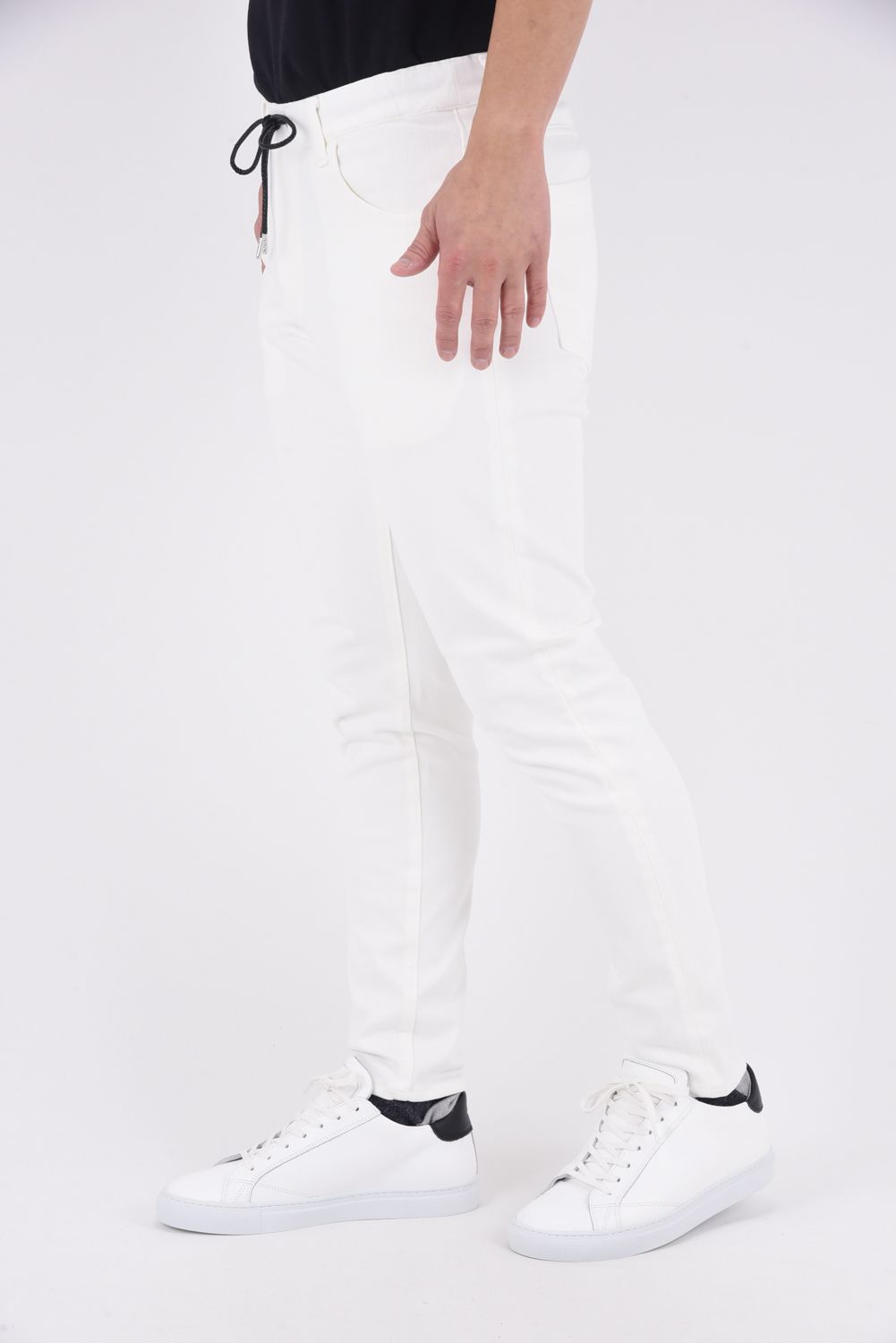 MICK DENIM JERSEY  / 定番 デニム ジャージーンズ  ホワイト