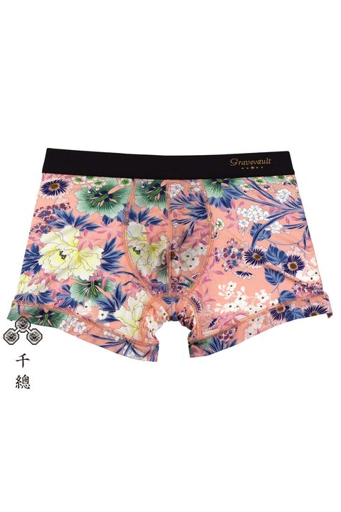 芙蓉百花 Short Boxer - 珊瑚