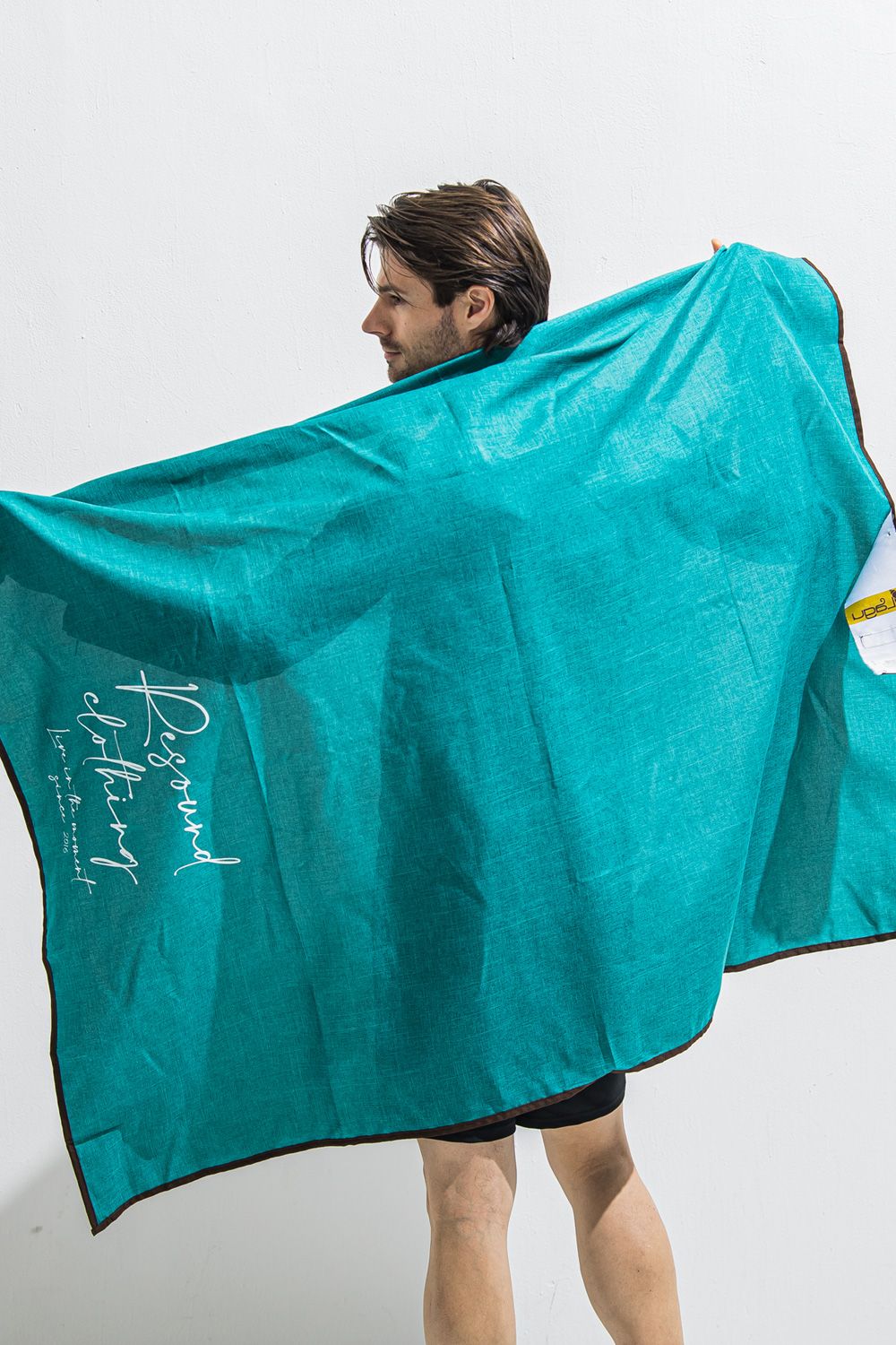 【RESOUND X Lagu】 BLANKET&ECOBAG / ビーチブランケット＆エコバッグ (ターコイズ） (4月下旬頃入荷予定) ※オーダー締切2月15日(日)18時