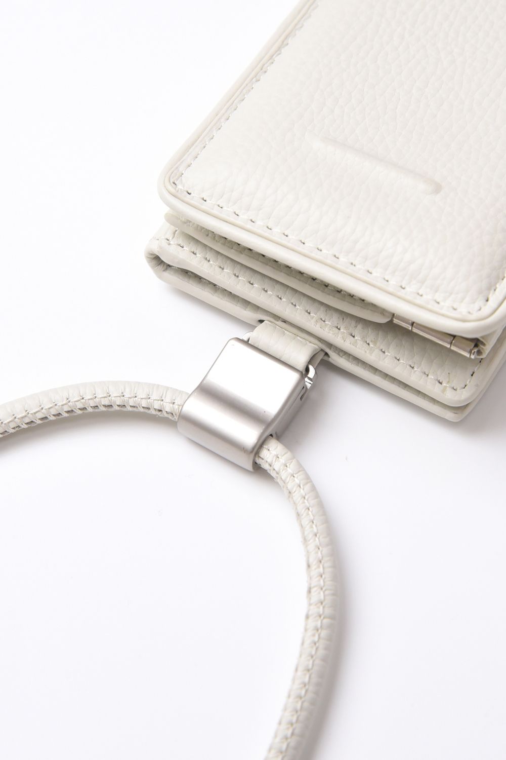 EXCHANGE-SHOULDER-WALLET-SET / ストラップ付き MagSafe対応 ショルダーコンポジションクロスボディウォレット (マシュマロ)