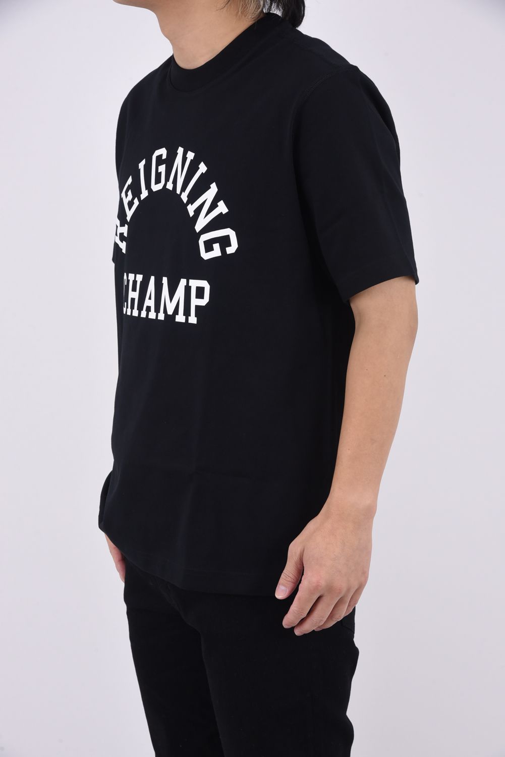 【国内正規品】 MIDWEIGHT JERSEY ARCH LOGO T-SHIRT / ミッドウェイト アーチロゴ 半袖Tシャツ ブラック