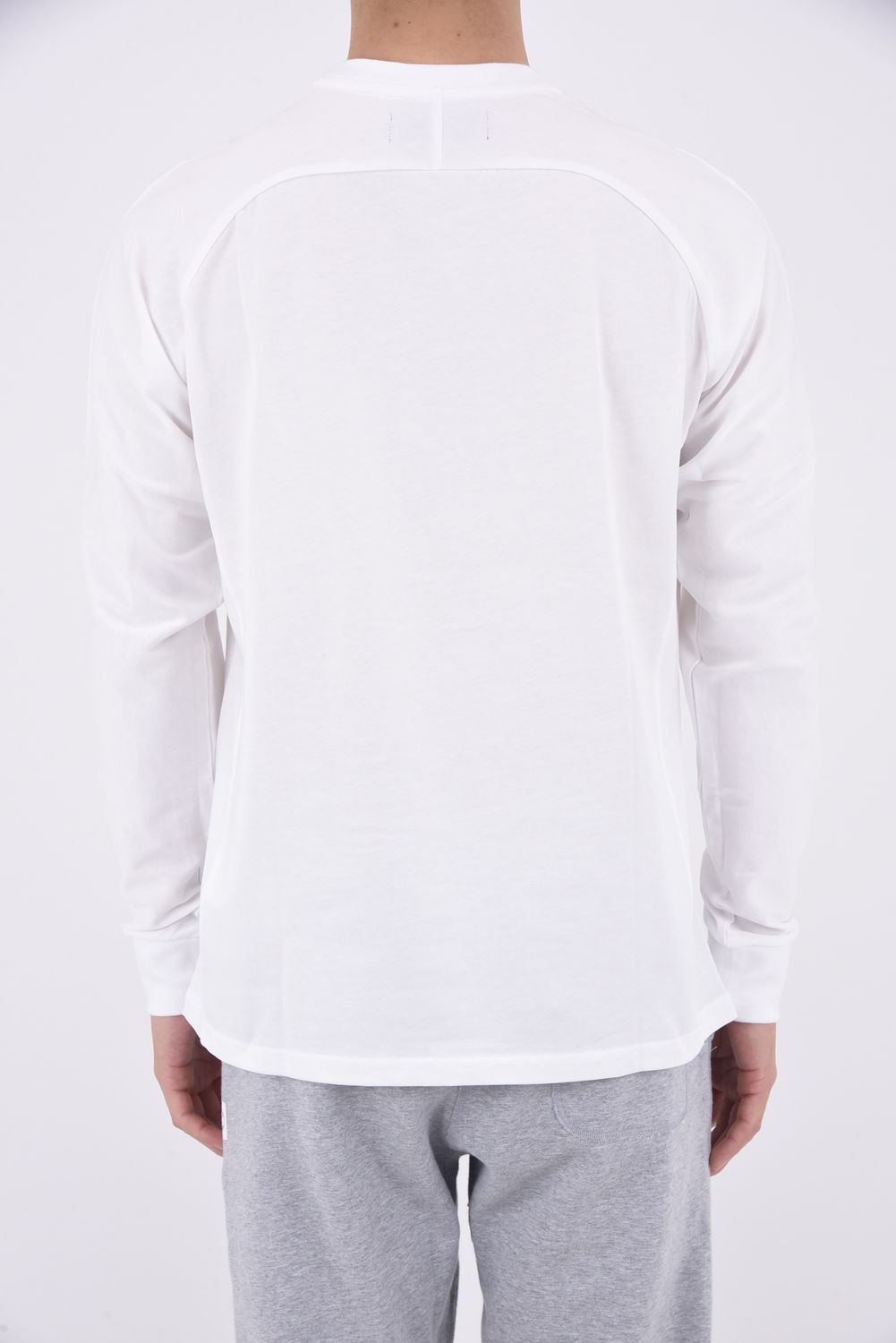 PAISLEY LOGO LONG T-SHIRT / ペイズリーロゴ ロングスリーブ クルーネックTシャツ ホワイト