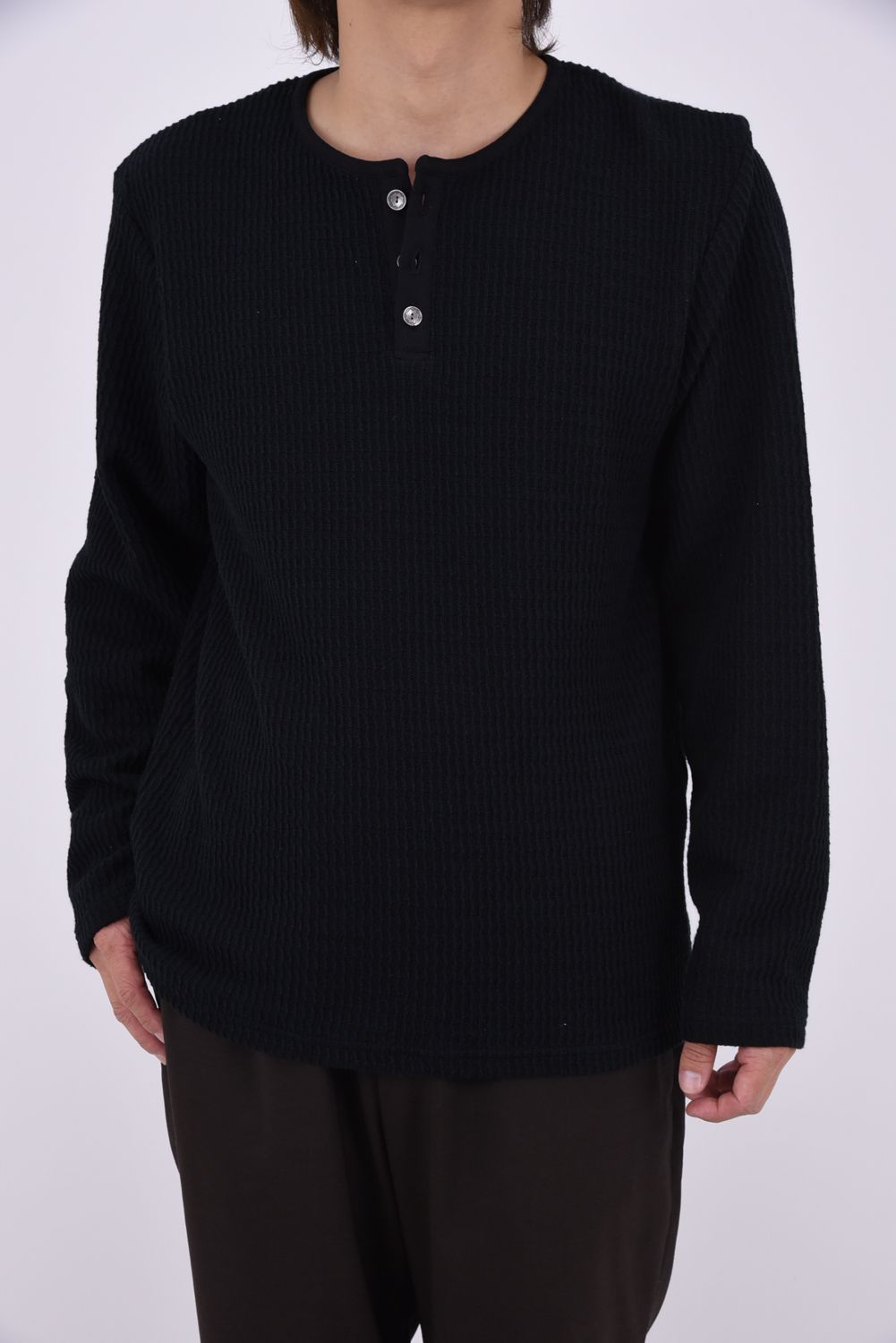 KNT HENRY / ニットヘンリー (ブラック)