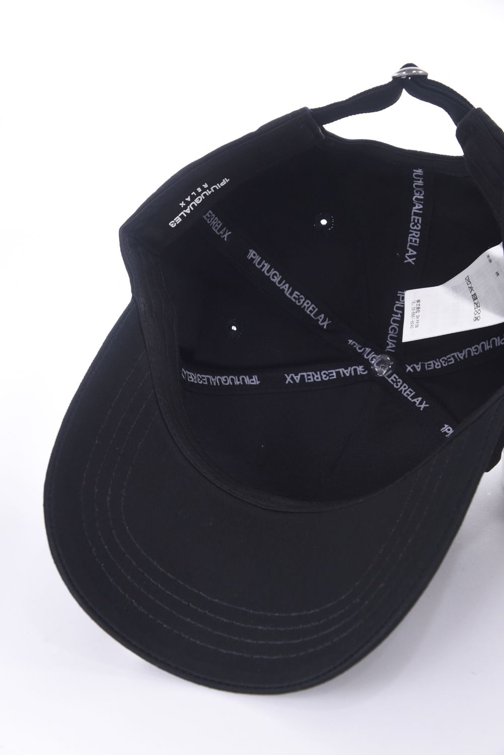 BIG PATCH CAP / ビッグパッチ キャップ (ブラック)