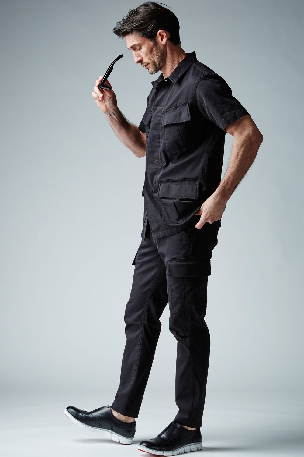 【BLACK MILITARY Vol.9】 JUNGLE FATIGUE CARGO PANTS -BLACK- (10月頃入荷予定 )※オーダー締切8/6(金)11:59迄