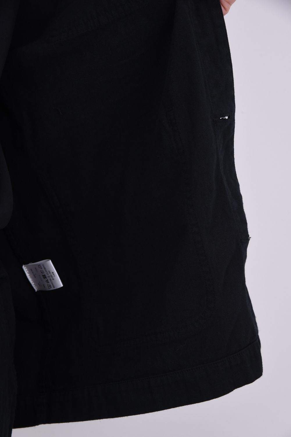 【26SS 39th】 RC COVER ALL / ライトデニム カバーオールジャケット (ブラック)