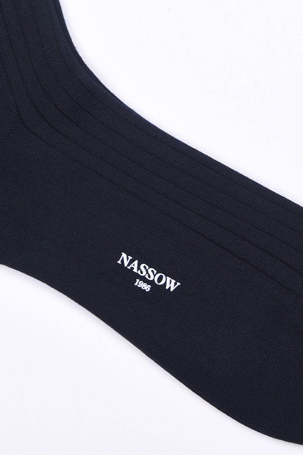 MAT RIB / 日本製 マット リブソックス ブラック