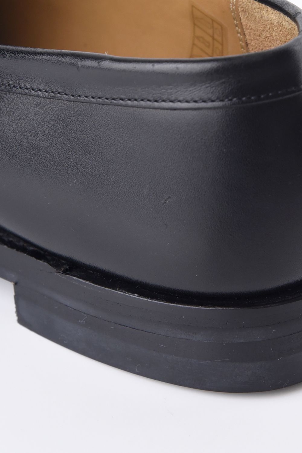 【訳ありアウトレット品】 SHOREDITCH / ペニーローファー フレンチカーフ ブラック