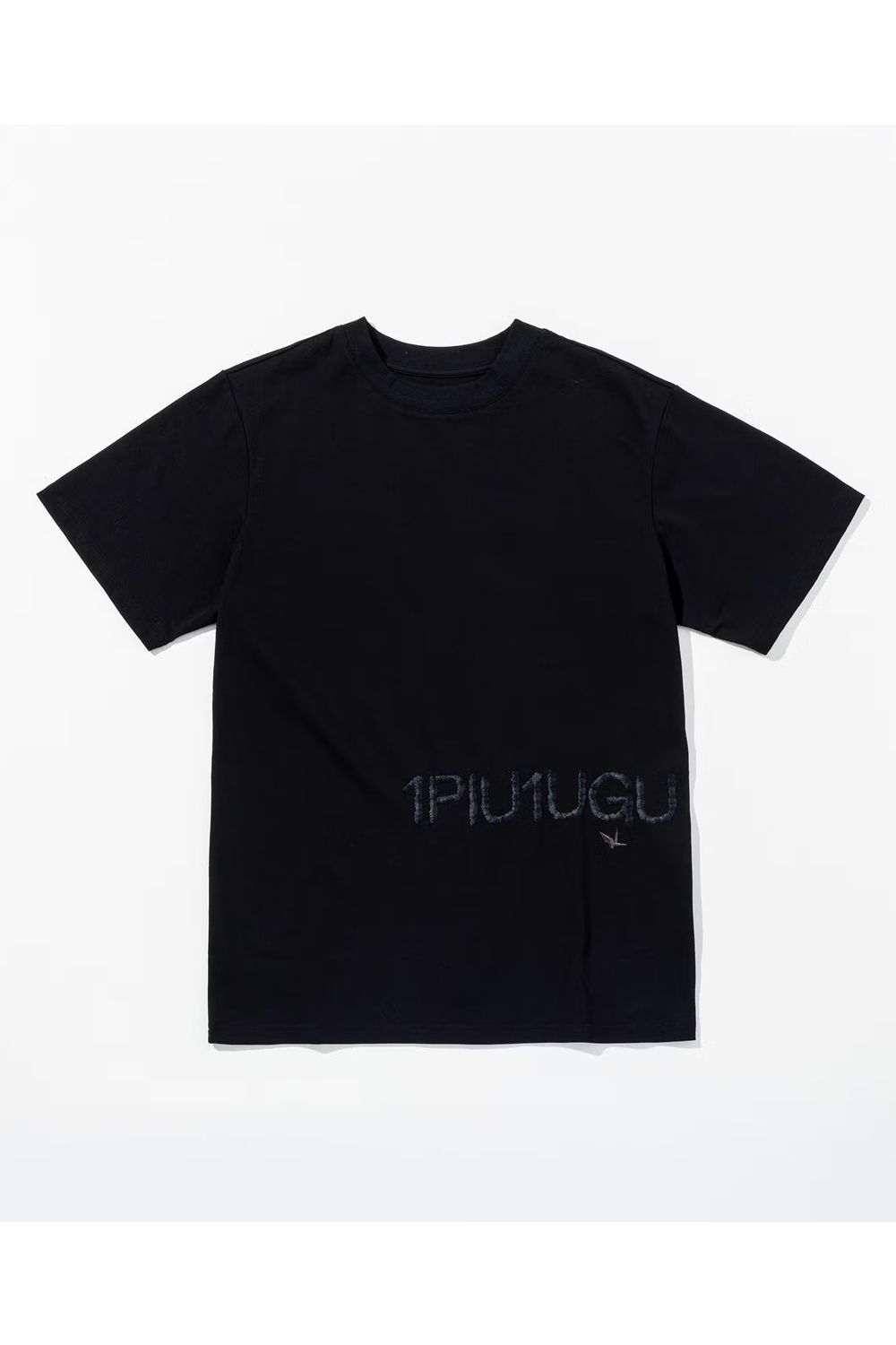【26SS】 HAND EMBROIDERED LOGO T-SHIRT / ブランドロゴ刺繍 Tシャツ (ブラック)