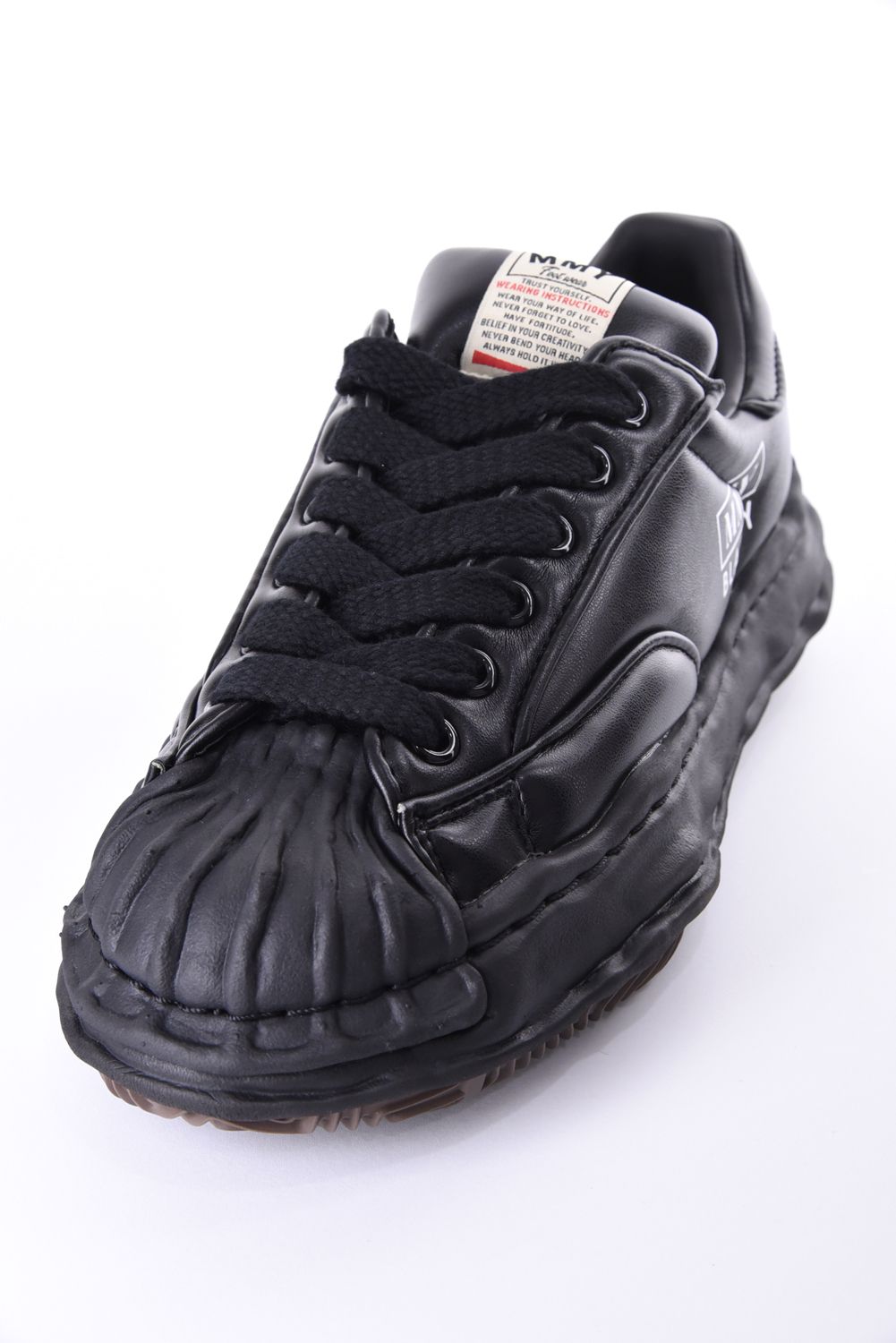 【BLAKEY】 PUFFER Low-top Sneaker / パファー ローカットスニーカー (ブラック×ブラック)