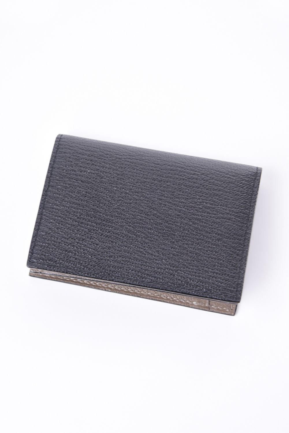 【残り1点】 BUSINESS CARD HOLDER / LA351GT 名刺入れ ブラック×グレー